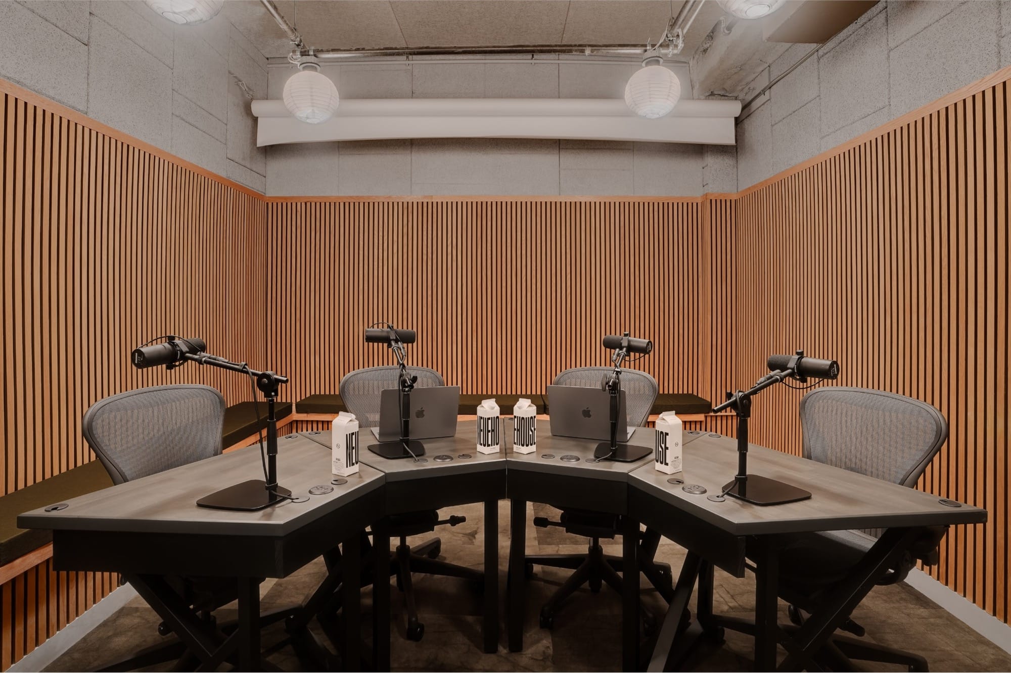 Professional recording studio